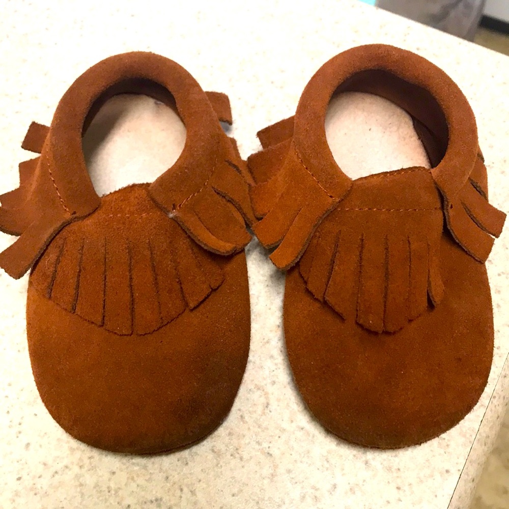 Suede Moccasins